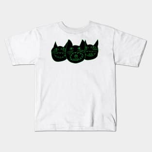 Evil cats Kids T-Shirt